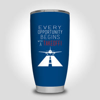 Thumbnail for Every Opportunity Designed Tumbler Travel Mugs