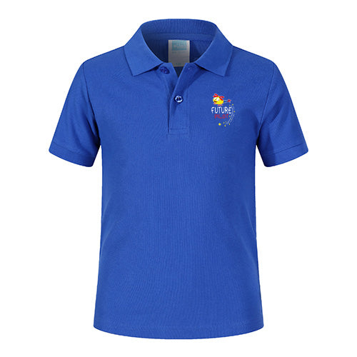 Future Pilot (Helicopter) Designed Children Polo T-Shirts