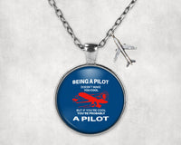 Thumbnail for If You're Cool You're Probably a Pilot Designed Necklaces