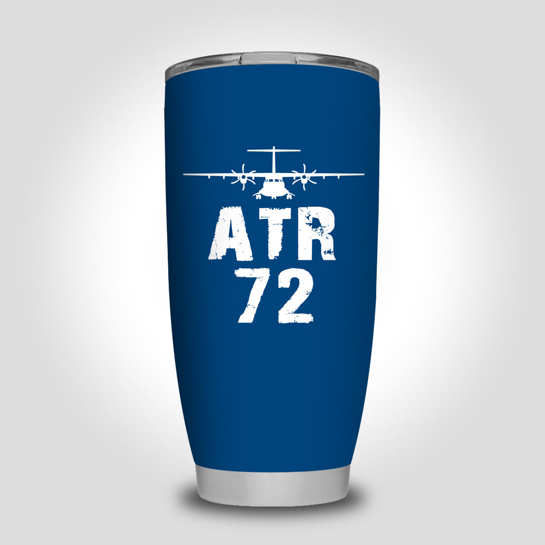 ATR-72 & Plane Designed Tumbler Travel Mugs