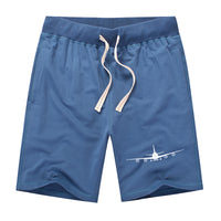 Thumbnail for Boeing 747 Silhouette Designed Cotton Shorts