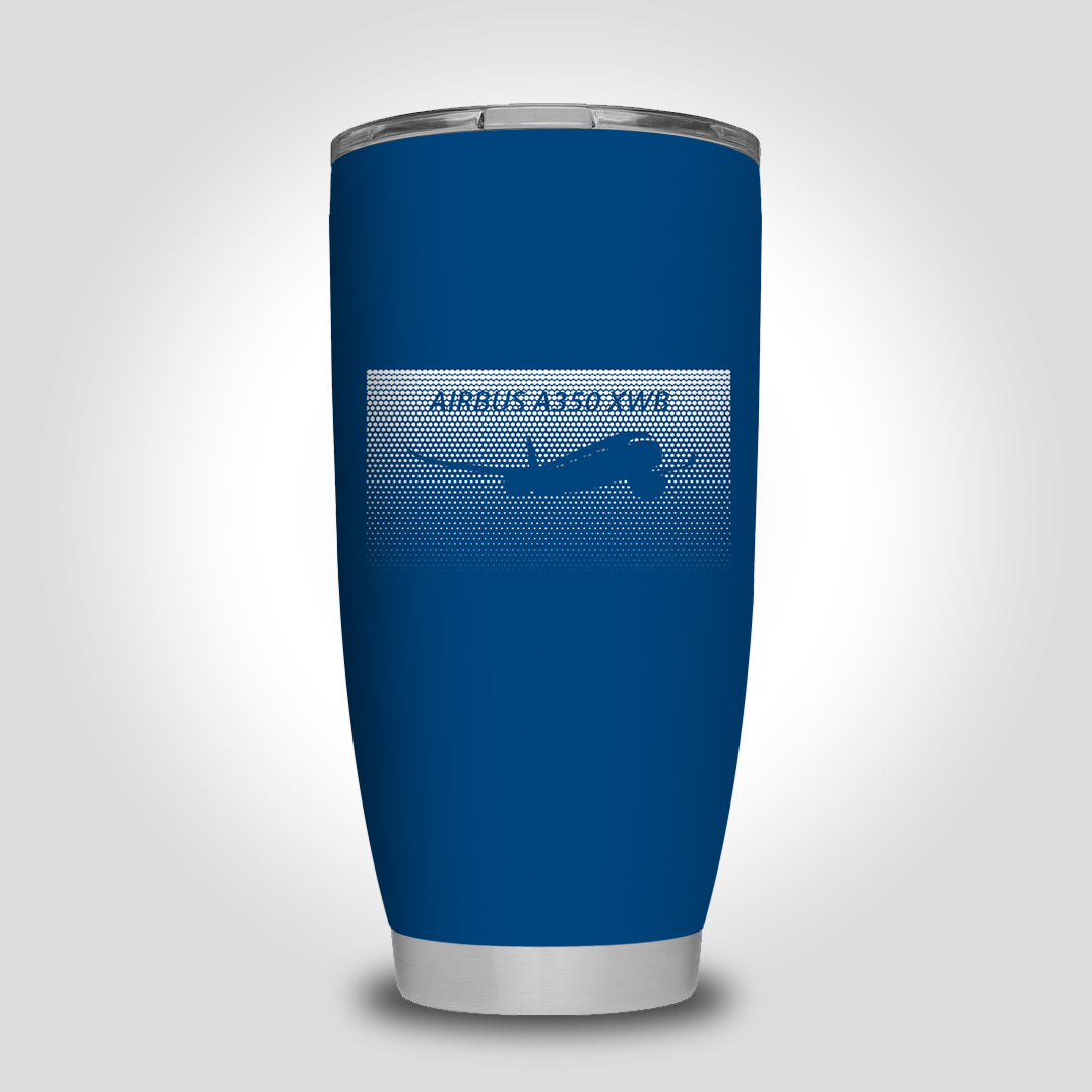 Airbus A350XWB & Dots Designed Tumbler Travel Mugs