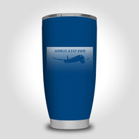 Thumbnail for Airbus A350XWB & Dots Designed Tumbler Travel Mugs