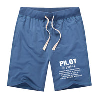 Thumbnail for Pilot [Noun] Designed Cotton Shorts