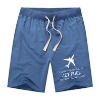 Thumbnail for I Love The Smell Of Jet Fuel In The Morning Designed Cotton Shorts