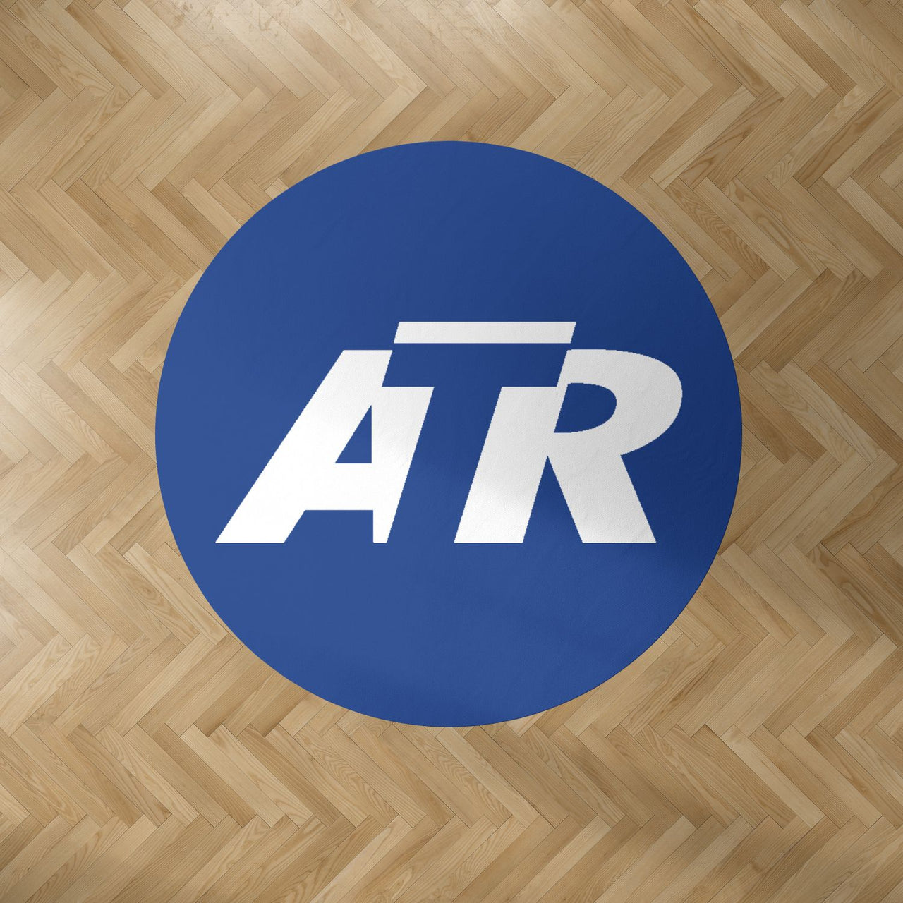 ATR & Text Designed Carpet & Floor Mats (Round)