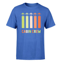Thumbnail for Colourful Cabin Crew Designed T-Shirts