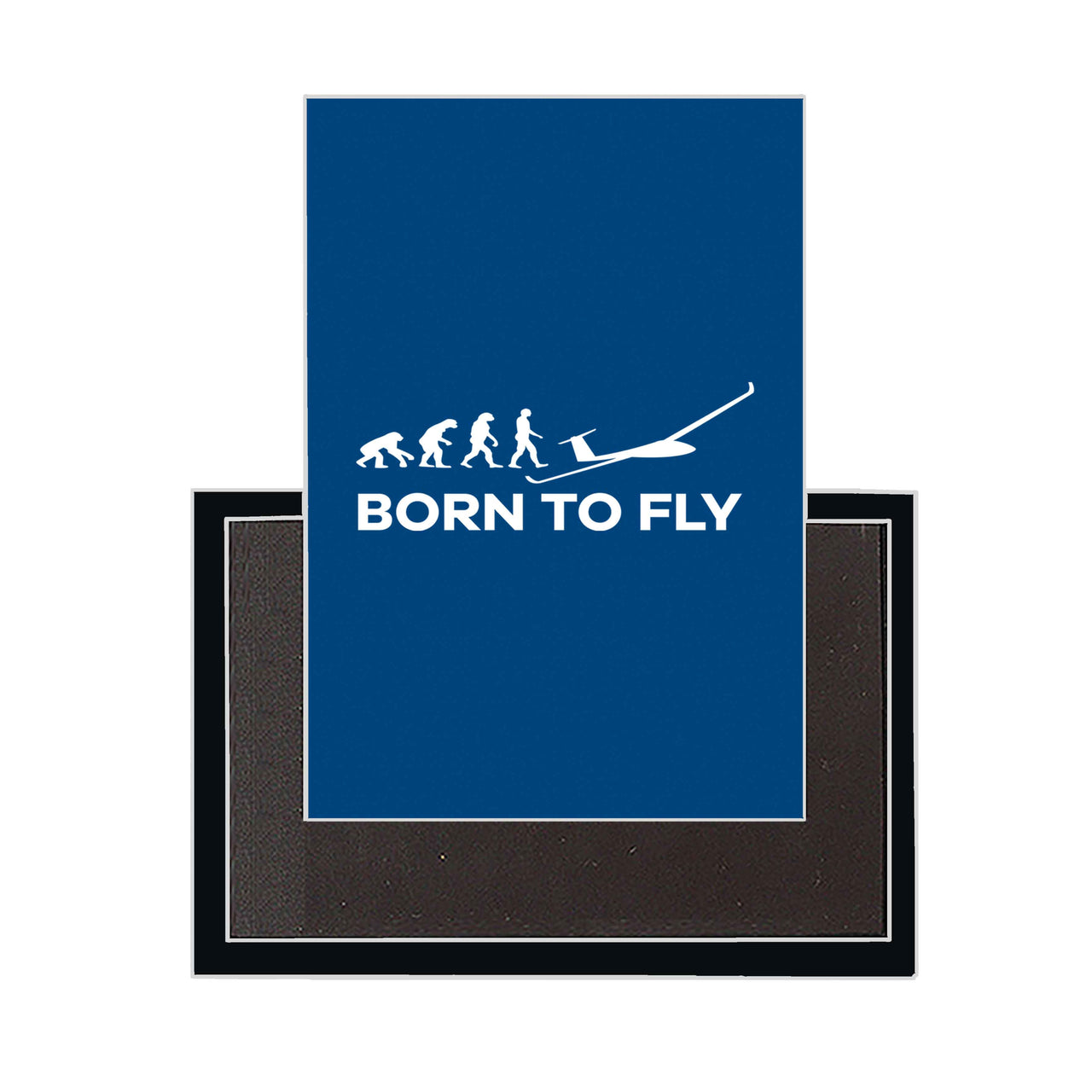 Born To Fly Glider Designed Magnets