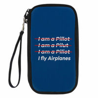 Thumbnail for I Fly Airplanes Designed Travel Cases & Wallets