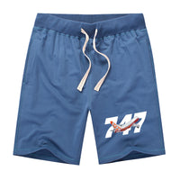 Thumbnail for Super Boeing 747 Intercontinental Designed Cotton Shorts