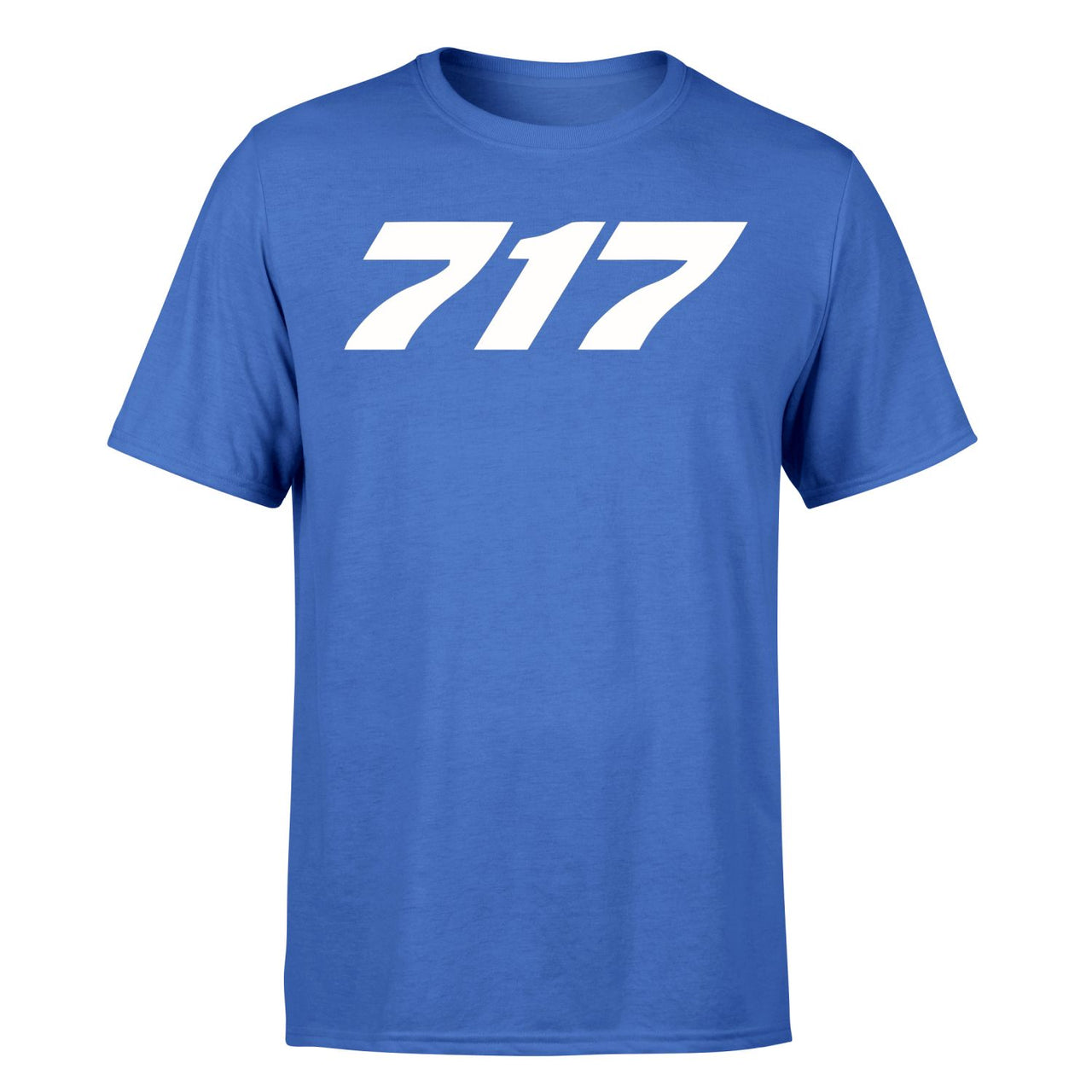 717 Flat Text Designed T-Shirts