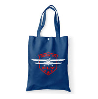 Thumbnail for Born To Fly Designed Designed Tote Bags