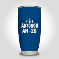Thumbnail for Antonov AN-26 & Plane Designed Tumbler Travel Mugs