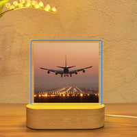 Thumbnail for Landing Boeing 747 During Sunset Designed Night Lamp