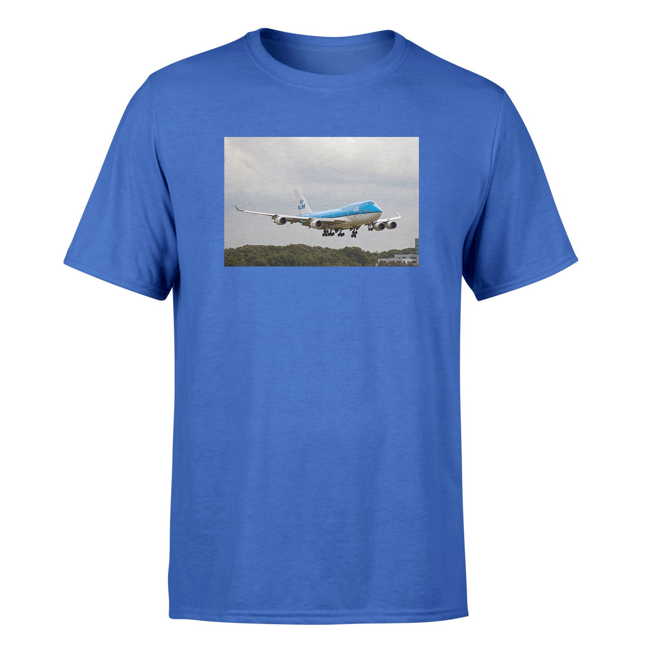 Landing KLM's Boeing 747 Designed T-Shirts