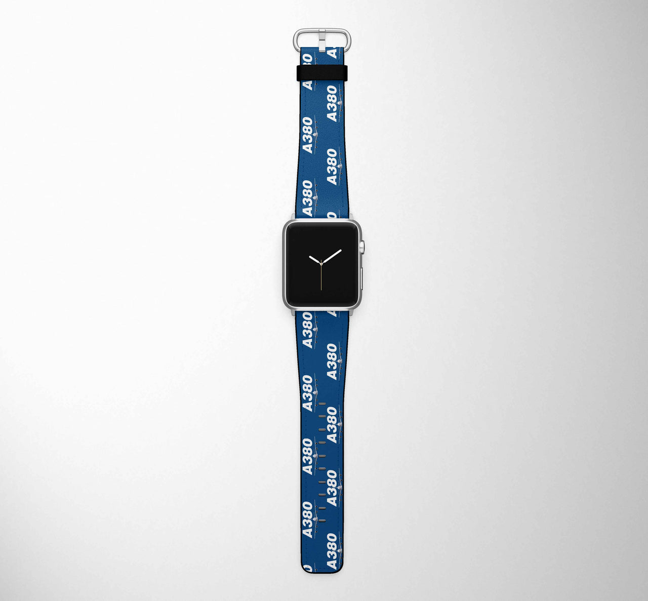 Super Airbus A380 Designed Leather Apple Watch Straps