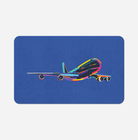 Thumbnail for Multicolor Airplane Designed Bath Mats
