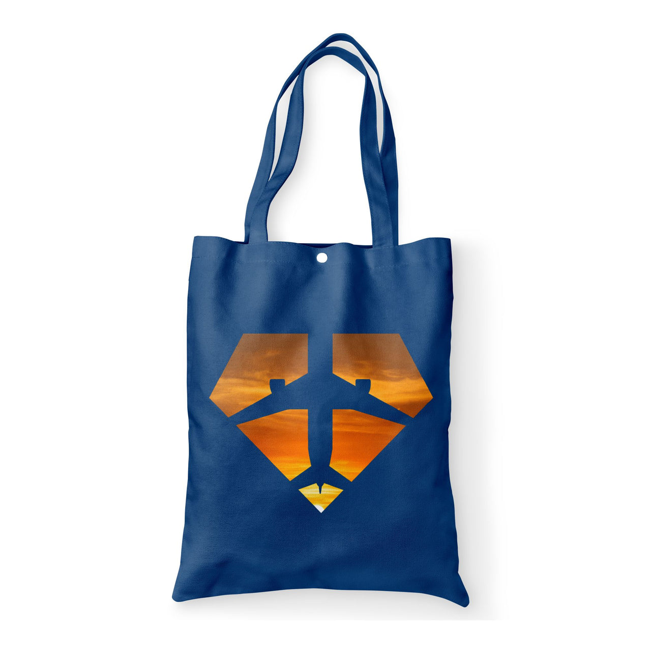 Supermen of The Skies (Sunset) Designed Tote Bags