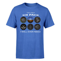 Thumbnail for The Only Six Pack I Will Ever Need Designed T-Shirts