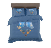 Thumbnail for Supermen of The Skies (Sunrise) Designed Bedding Sets