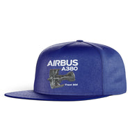 Thumbnail for Airbus A380 & Trent 900 Engine Designed Snapback Caps & Hats