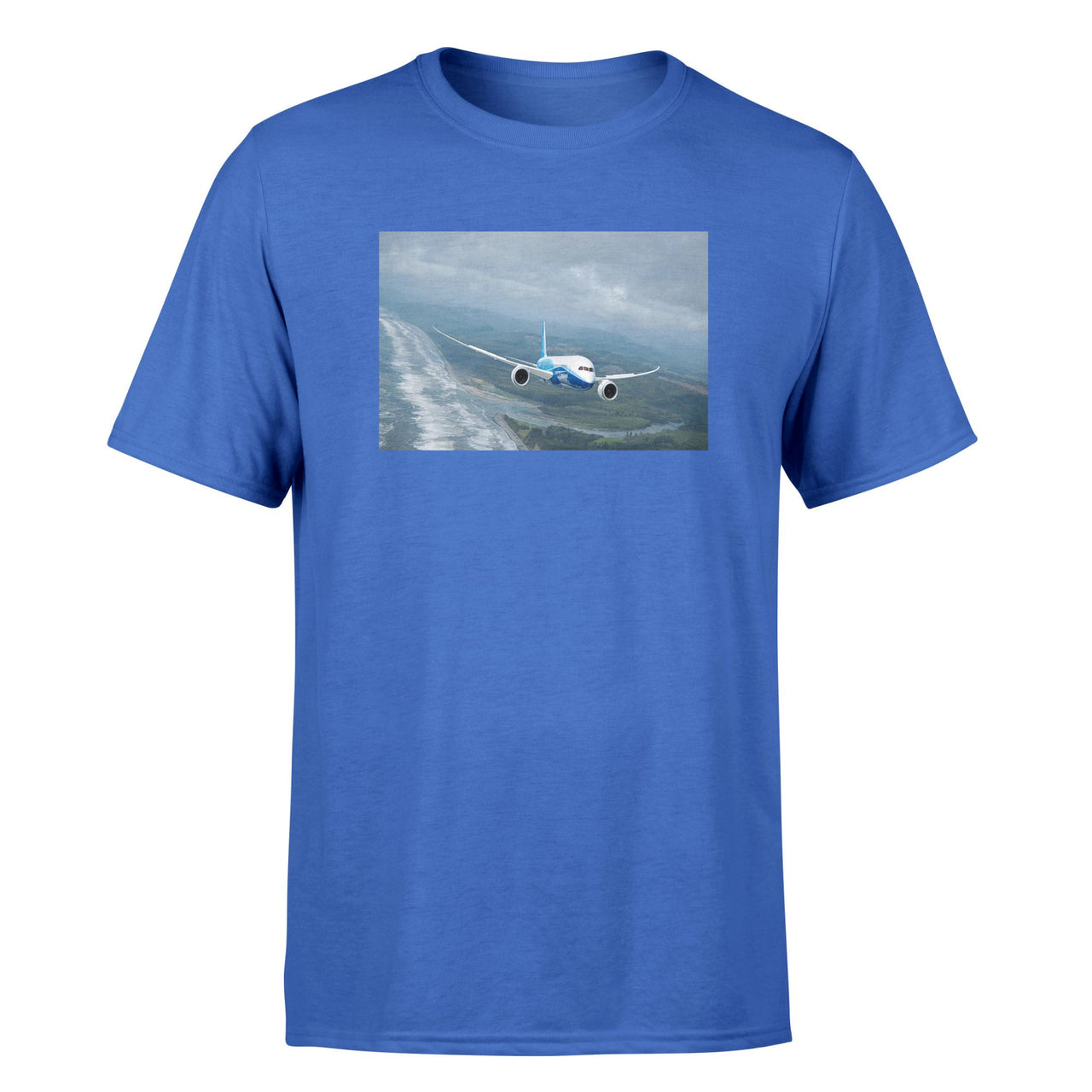 Cruising Boeing 787 Designed T-Shirts