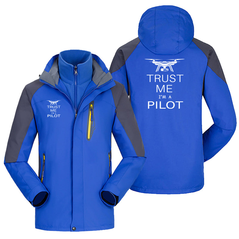 Trust Me I'm a Pilot (Drone) Designed Thick Skiing Jackets