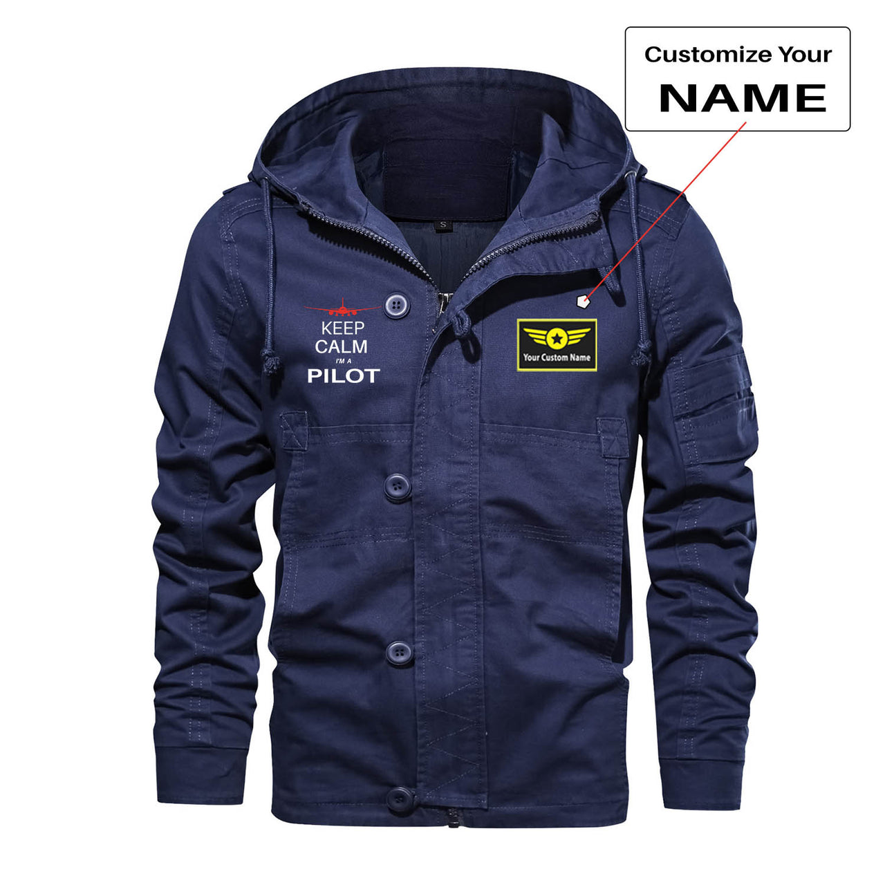 Pilot (777 Silhouette) Designed Cotton Jackets