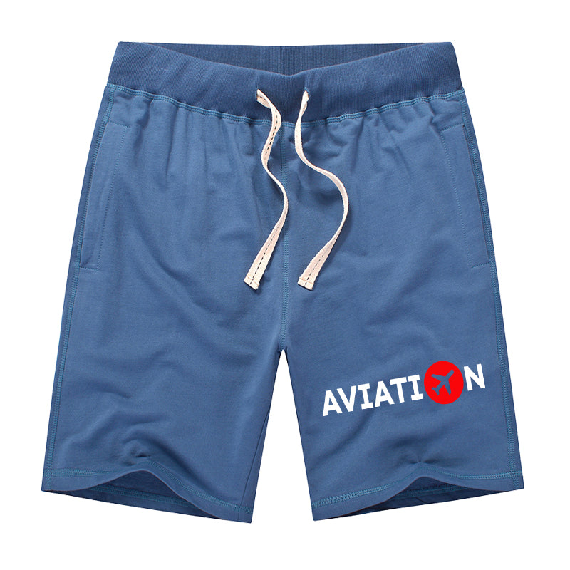 Aviation Designed Cotton Shorts