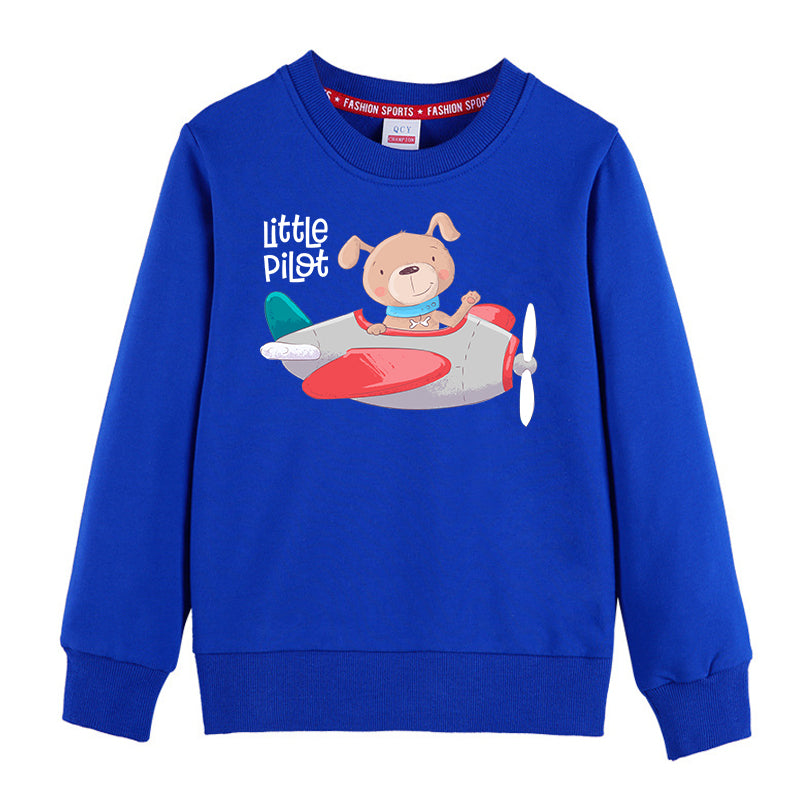 Little Pilot Designed "CHILDREN" Sweatshirts