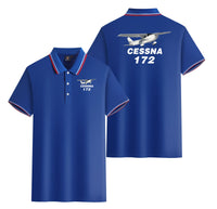 Thumbnail for The Cessna 172 Designed Stylish Polo T-Shirts (Double-Side)