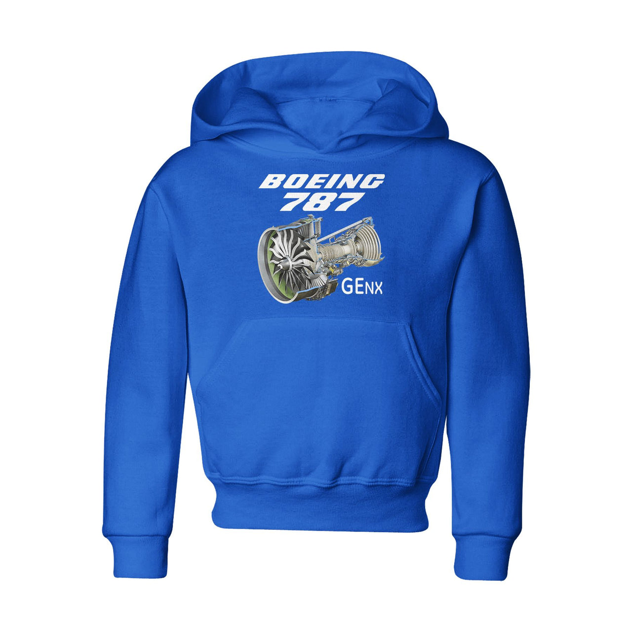 Boeing 787 & GENX Engine Designed "CHILDREN" Hoodies