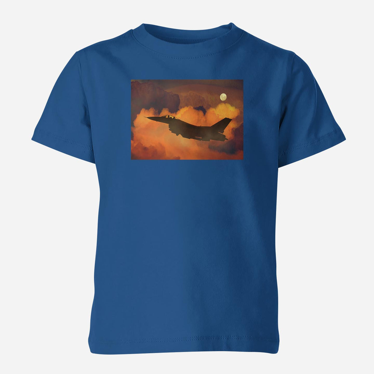 Departing Fighter Jet 16 Designed Children T-Shirts