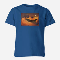 Thumbnail for Departing Fighter Jet 16 Designed Children T-Shirts