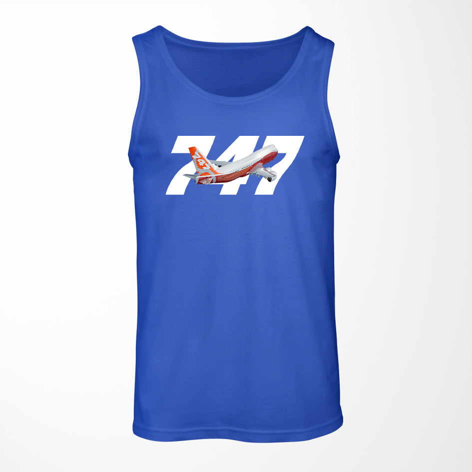 Super Boeing 747 Intercontinental Designed Tank Tops