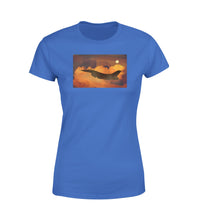 Thumbnail for Departing Fighter Jet 16 Designed Women T-Shirts