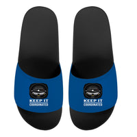 Thumbnail for Keep It Coordinated Designed Sport Slippers