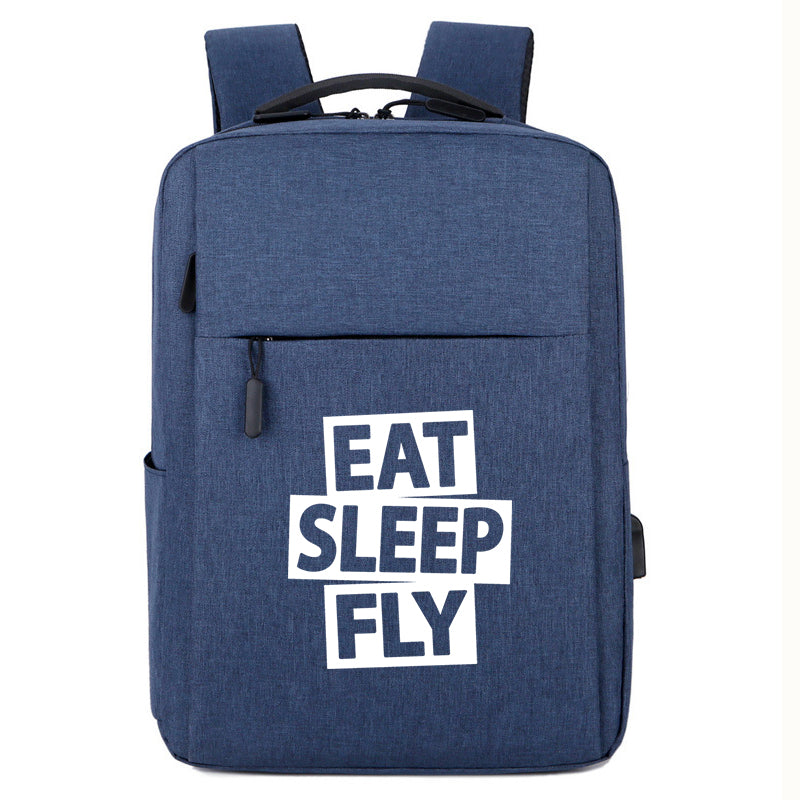Eat Sleep Fly Designed Super Travel Bags