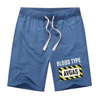 Thumbnail for Blood Type AVGAS Designed Cotton Shorts