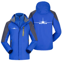 Thumbnail for Boeing 737 Silhouette Designed Thick Skiing Jackets