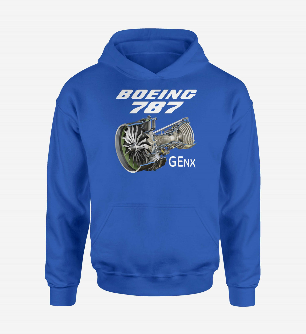 Boeing 787 & GENX Engine Designed Hoodies