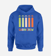 Thumbnail for Colourful Cabin Crew Designed Hoodies