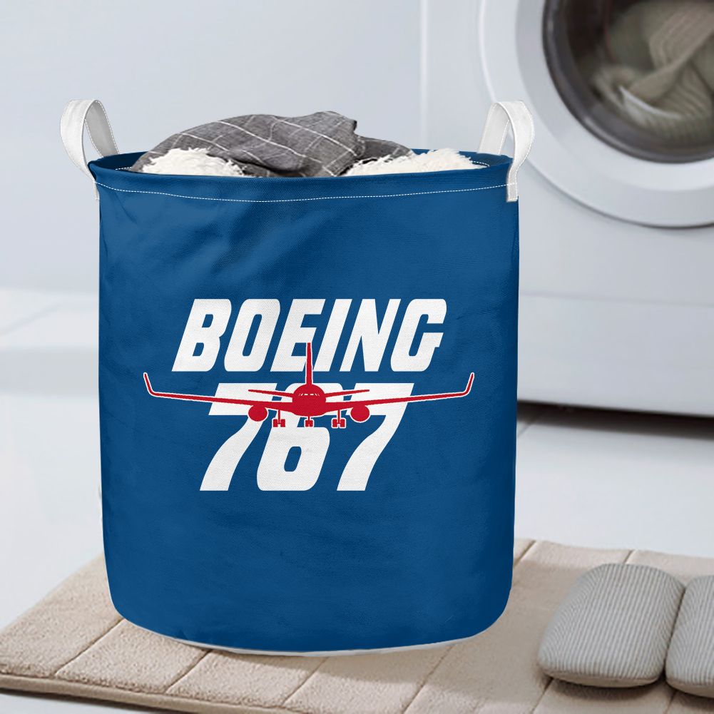 Amazing Boeing 767 Designed Laundry Baskets