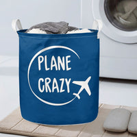 Thumbnail for Plane Crazy Designed Laundry Baskets