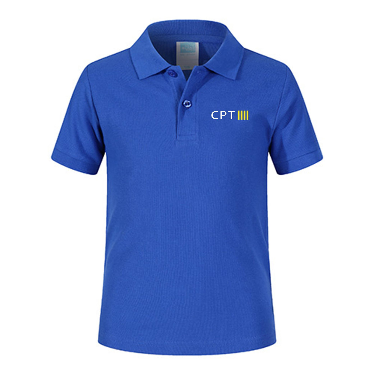 CPT & 4 Lines Designed Children Polo T-Shirts