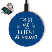 Thumbnail for Trust Me I'm a Flight Attendant Designed Wireless Chargers