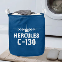 Thumbnail for Hercules C-130 & Plane Designed Laundry Baskets