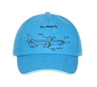 Thumbnail for How Planes Fly Designed Hats Pilot Eyes Store Blue 