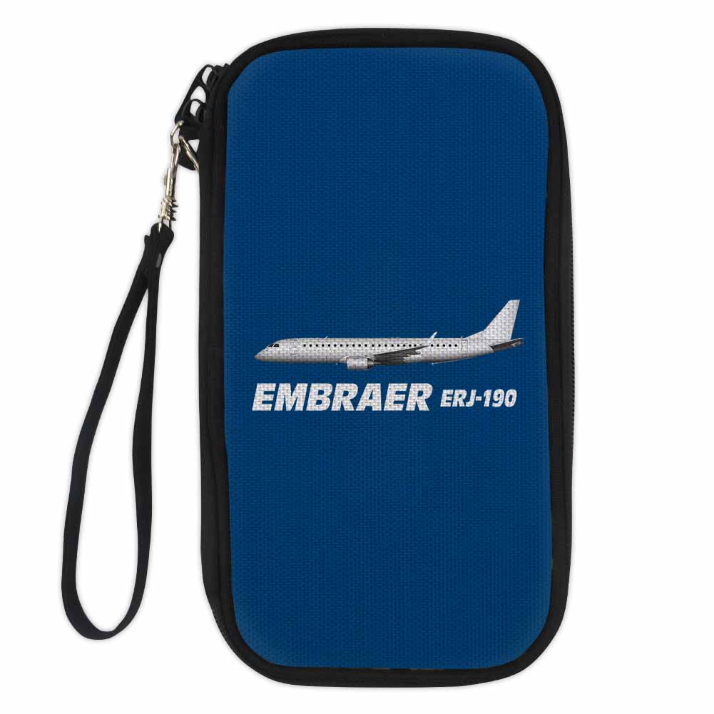 The Embraer ERJ-190 Designed Travel Cases & Wallets