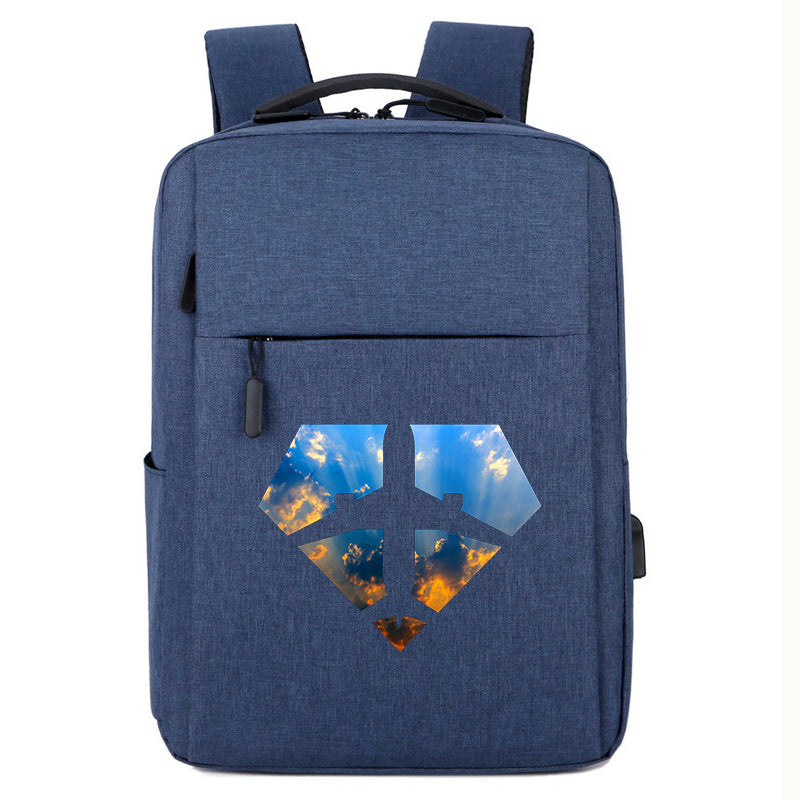 Supermen of The Skies (Sunrise) Designed Super Travel Bags